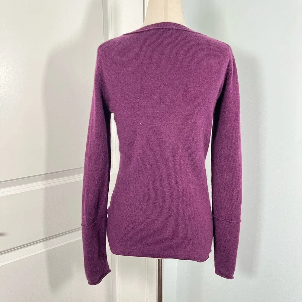 Philosophy Dane Lewis 100% cashmere crewneck essential sweater size M - Picture 8 of 9